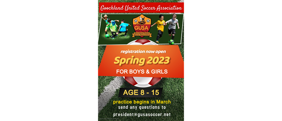 Spring 2023 - Registration is NOW OPEN!  Early Bird special through January 31st!