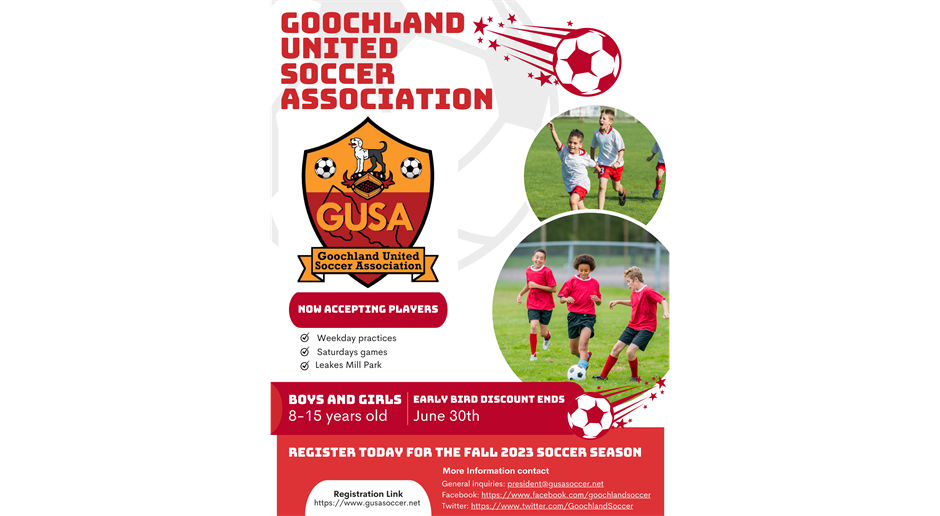 Fall Registration is Now Open!