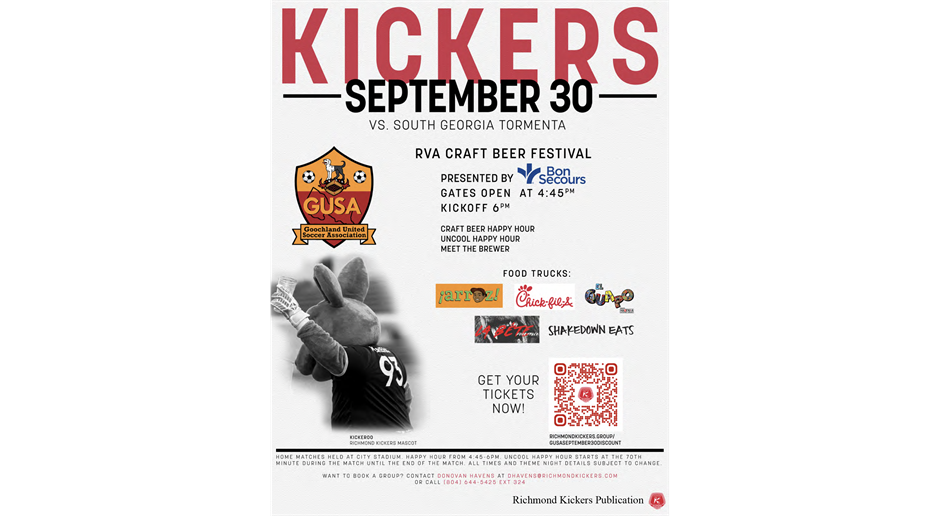 GUSA Night with the Richmond Kickers 9/30