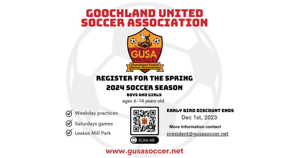 SPRING 2024 REGISTRATION NOW OPEN