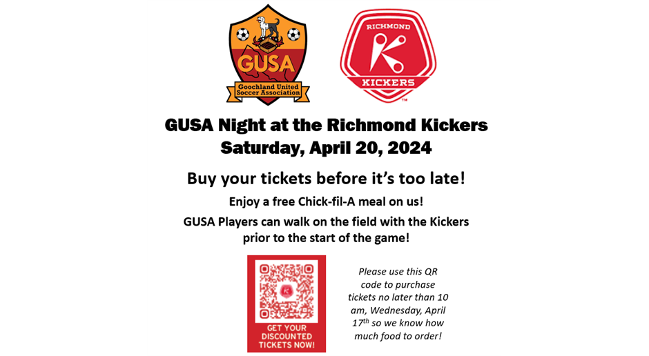 GUSA Night at Richmond Kickers
