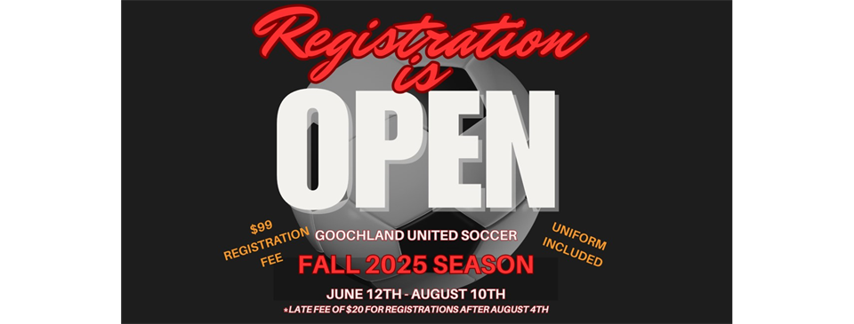 Fall 2025 Registration is Open!