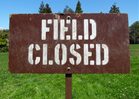 Field closure alerts for Spring 22